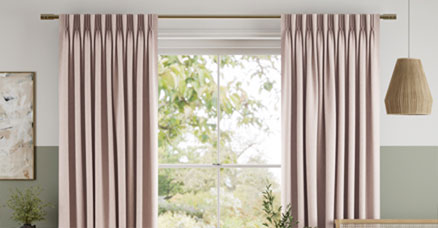 Blackout Double Pinch Pleat Curtains