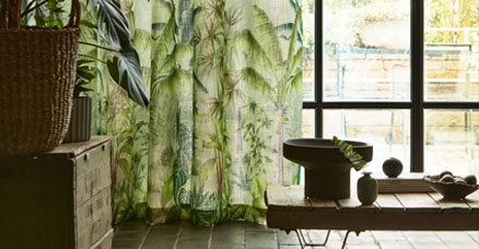 Floral Curtains