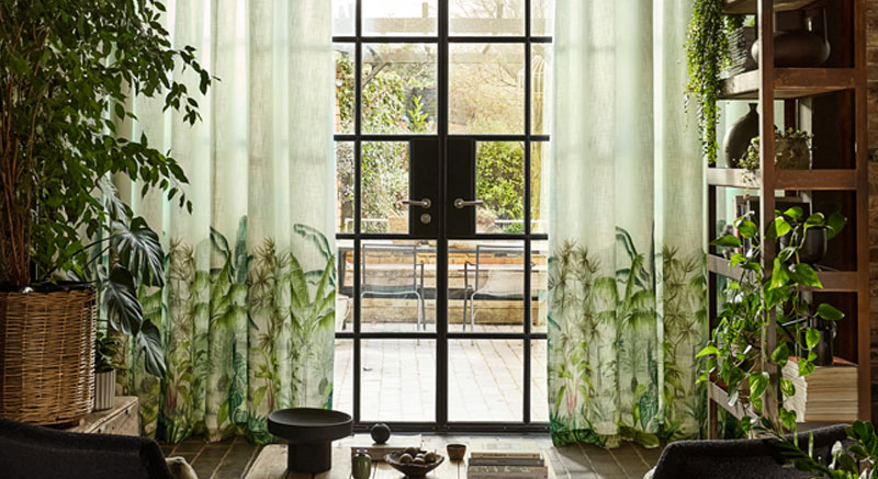 Patterned Curtains