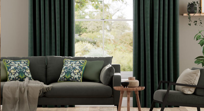 Thermal Living Room Curtains