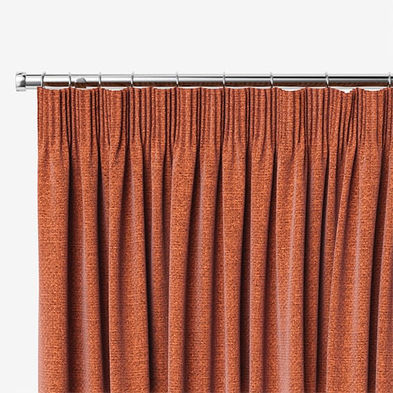 Burnt orange curtains discount