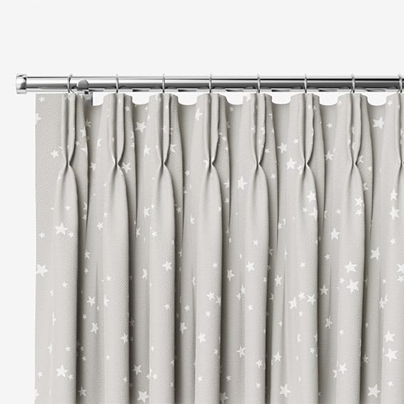 Grey star curtains deals