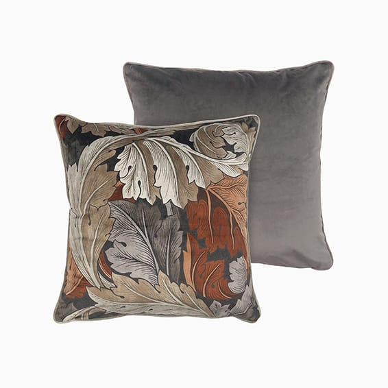 William Morris Acanthus Velvet Chestnut