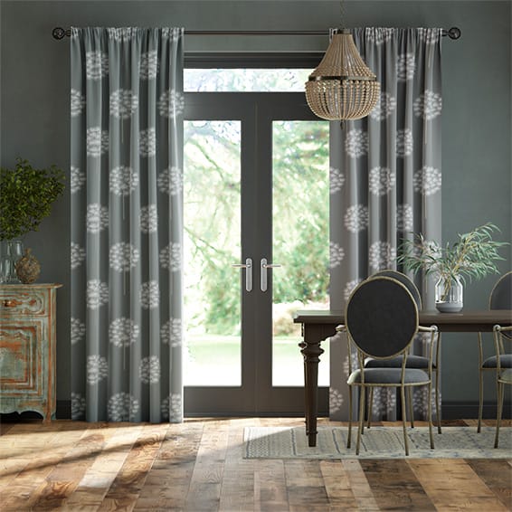 Amity Charcoal Curtains, Charcoal Gray Curtains