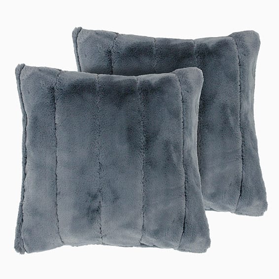 Anya Faux Fur Charcoal