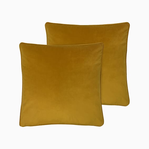 Athena Velvet Mustard