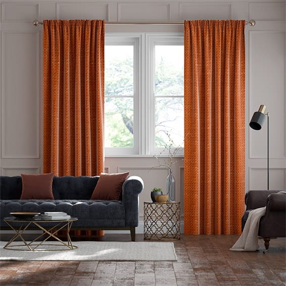 Berber Pumpkin Curtains Berber Pumpkin Curtains, Pumpkin Coloured Curtains