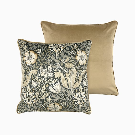 William Morris Compton Velvet Noir