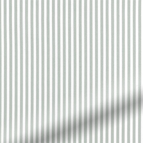 Devon Stripe Dove Curtains