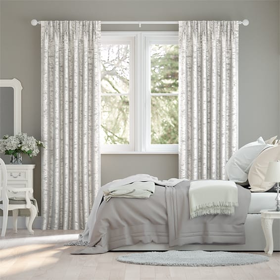 White Crushed Velvet Curtains Pearl And Oyster Curtains 2go