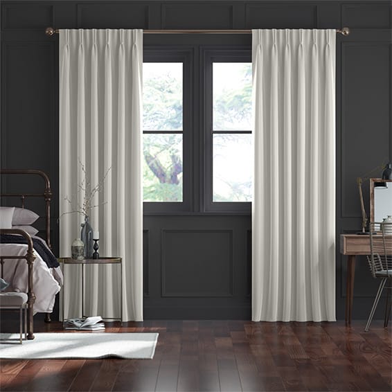 Faux Silk Curtains Rich Cream With Slubby Dupioni Silk