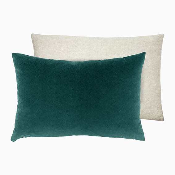 Essentials Velvet Linen Teal