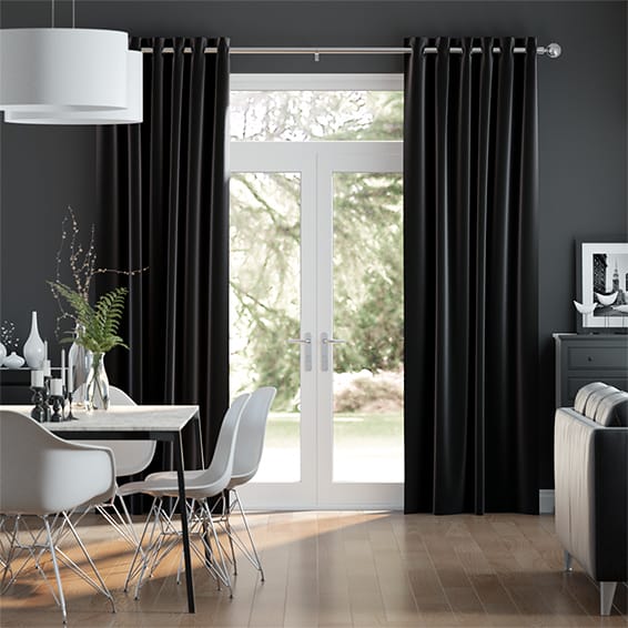 Black Velvet Curtains 2go Dramatic Stunning Black Curtains 2go