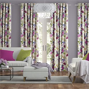 Purple Curtains 2go Amethyst Plum Mulberry Aubergine