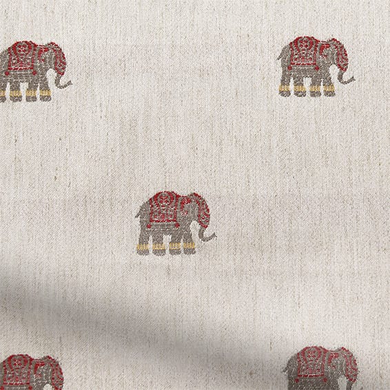 Indian Elephants Curtains