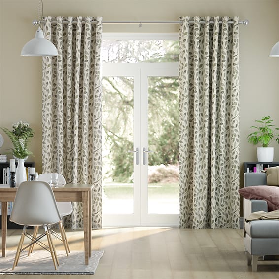 Leafy Grove Summer Storm Curtains