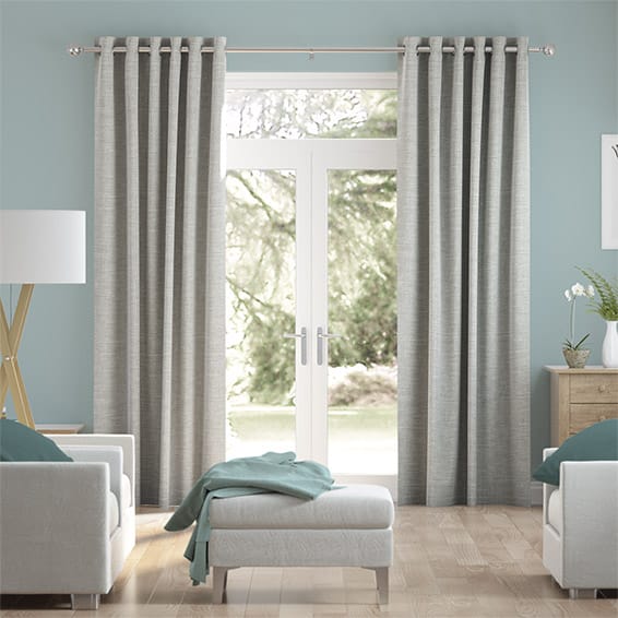 Liliana Moon Grey Curtains