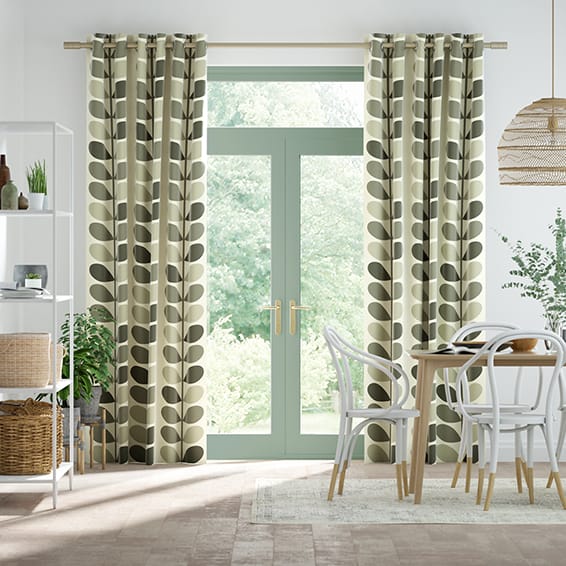 Orla Kiely At Curtains 2go Award Winning Designs For Less Orla Kiely At Curtains 2go Award, Green And Grey Curtains