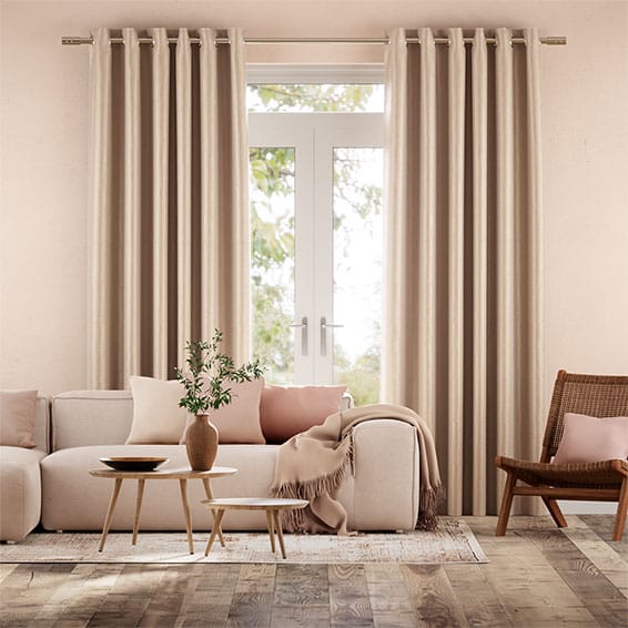 Rose gold curtains deals