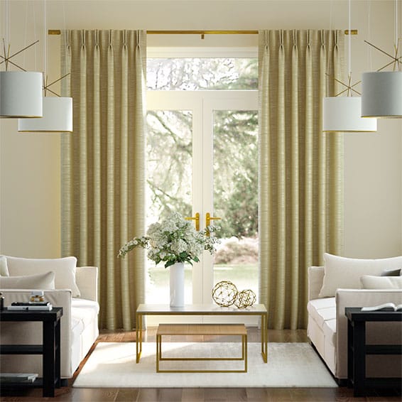 Real Silk French Gilt Curtains