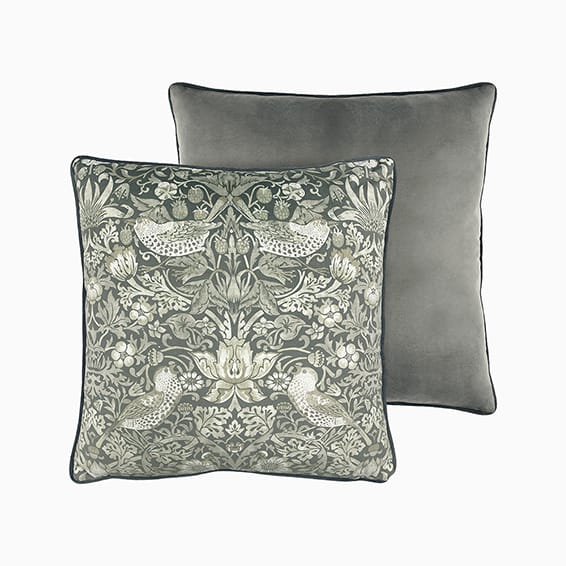 William Morris Strawberry Thief Manor Grey