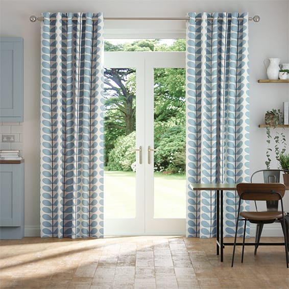 Blue Patterned Curtains To Go Shop Unique Stylish Designs Online
