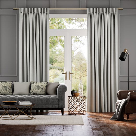 Faux silk curtains deals