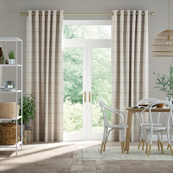Washington Crimson Curtains