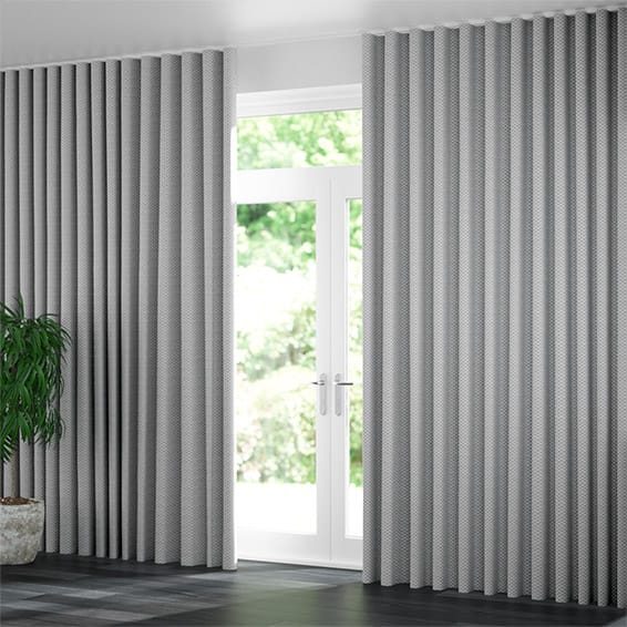 Wave Elision Steel Curtains