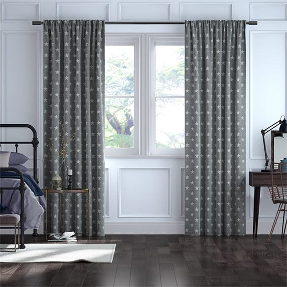 Westpoint Charcoal Curtains