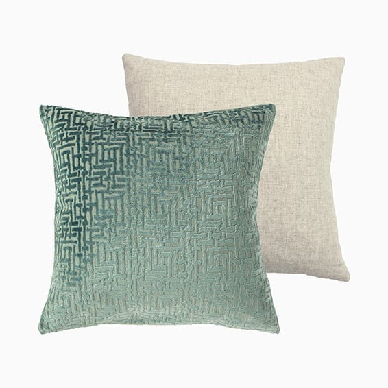 Zephyr Cut Velvet Mint